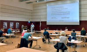 Workshop für Tutor*innen und Lehrkräfte 
zum Auftakt des Geschichtswettbewerbs 
des Bundespräsidenten im Landesarchiv Berlin.