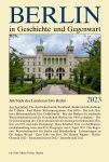 Berlin in Geschichte und Gegenwart. Cover des Jahrbuchs des Landesarchivs Berlin